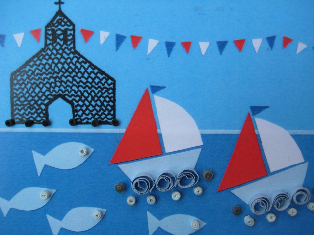 Dinas Regatta Card