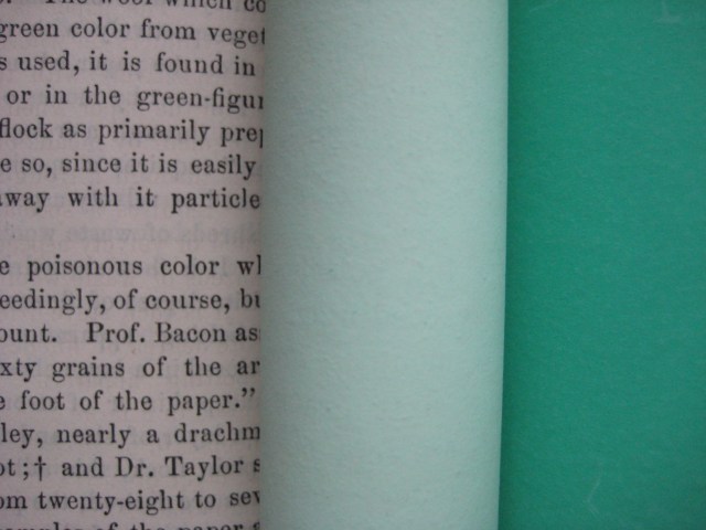 Arsenic green wallpaper