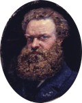 Self portrait  by John Brett 1883
