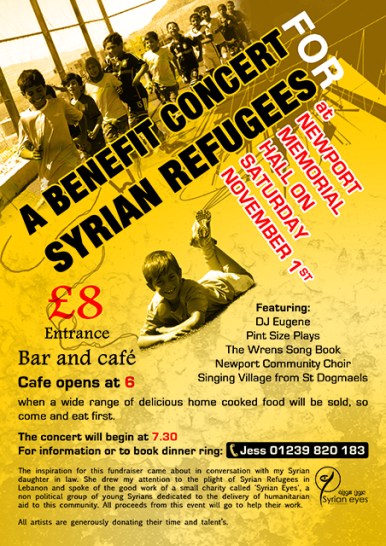 Benefit Concert for Syrian Refugees