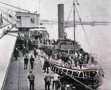 Mauretania passengers disembarking