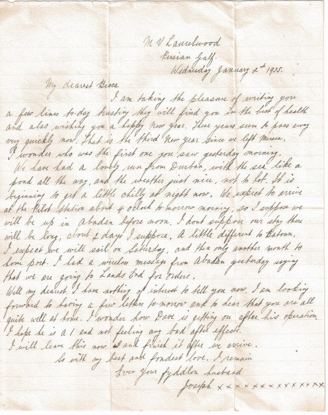 Joe Francis letter 3-2