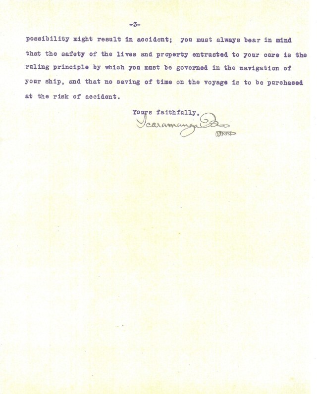 Scaramanga to Capt Francis 3