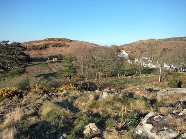 The rocky top of Garnwen