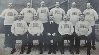 Britsh olympic Tug of War team 1912-1913